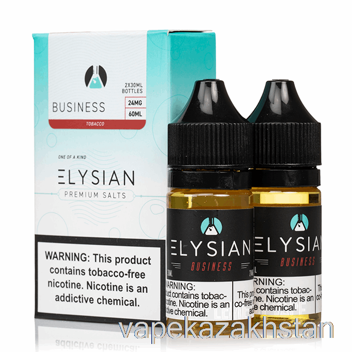 Vape Disposable Business - Elysian SALTS - 60mL 24mg